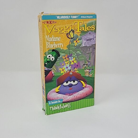 Other - VeggieTales - Madame Blueberry: A Lesson in Thankfulness (VHS, 1999)